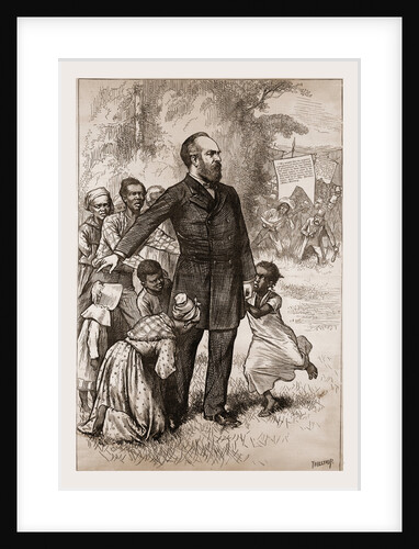 The Friend of the Freedmen, 1880 by Anonymous