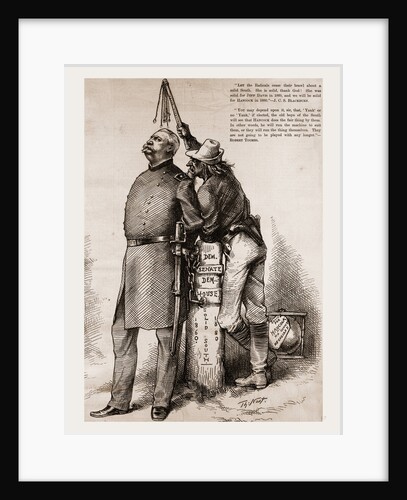 Master And Slave, 1880 by Anonymous