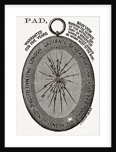 The Pall Mall Electric Association of London, 1880 by Anonymous