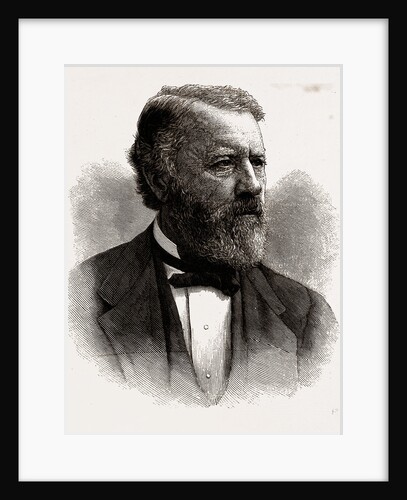 The Hon. Albert G. Porter, Governor-elect of Indiana, 1880 by Anonymous