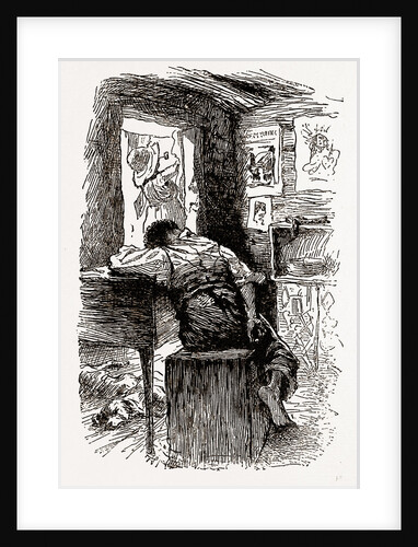 Georgia, African-american Cabin, 1880 by Anonymous