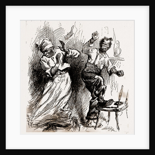 Georgia, A Domestic Quarrel, 1880 by Anonymous