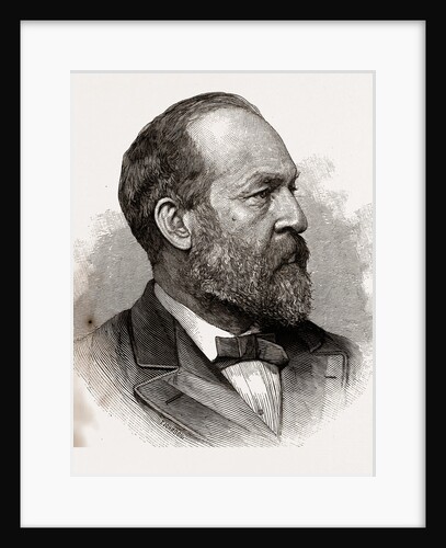 James A. Garfield, President-elect of the United States, 1880 by Anonymous