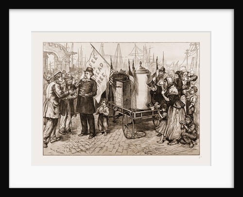 Dr. Kennion's Street Coffee-urn Cart-a Good Temperance Movement by W.A. Rogers
