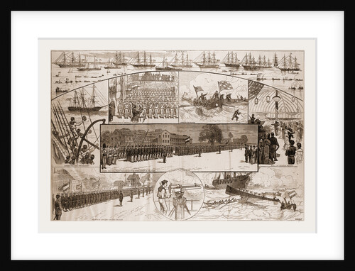 Incidents of the Naval Review At Fortress Monroe by J.O. Davidson