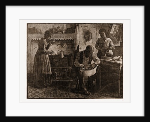 Preparing the Thanksgiving Dinner by S.G. Mccutcheon