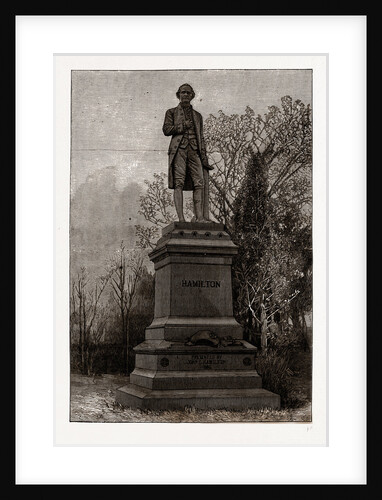 Statue of Alexander Hamilton, Central Park by Anonymous