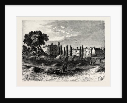 Entrance to Portland Place, 1815 by Anonymous