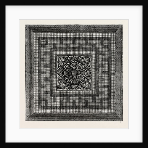 Ancient Roman Pavement Found in Threadneedle Street, 1841 by Anonymous
