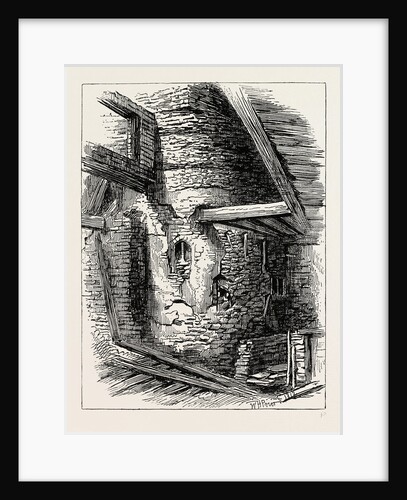 Part of Old London Wall, Near Falcon Square, 19th Century by Anonymous