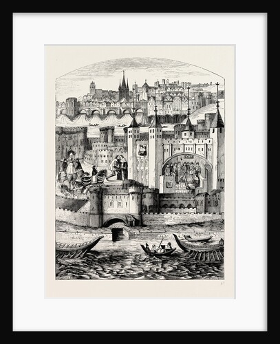Captivity of the Duke of Orleans in the Tower by Anonymous