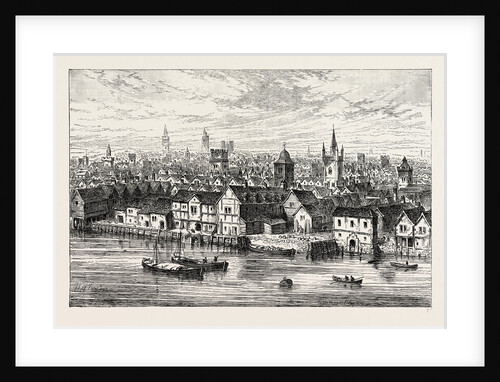 The Steel Yard And Neighbourhood in 1540 by Anonymous