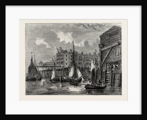 Billingsgate, View 1820 by Anonymous