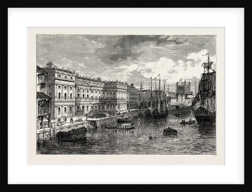 The Old Custom House in 1753 by Anonymous