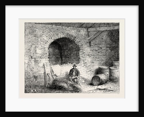 Roman Wall On Tower Hill by Anonymous
