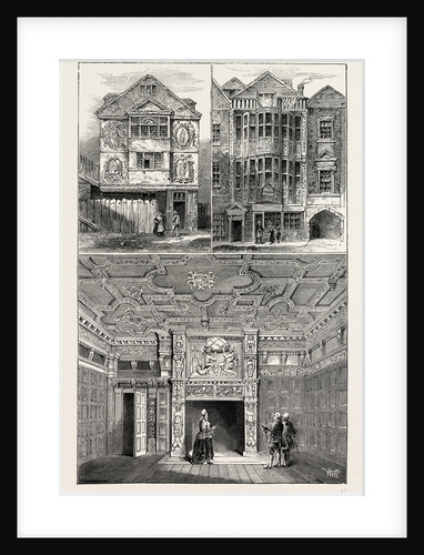 Room in Sir Paul Pindar House in 1791 by Anonymous