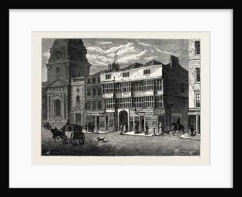 The White Hart, Bishopsgate Street, in 1810 by Anonymous