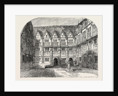 Sir Thomas Gresham's House in Bishopsgate Street by Anonymous