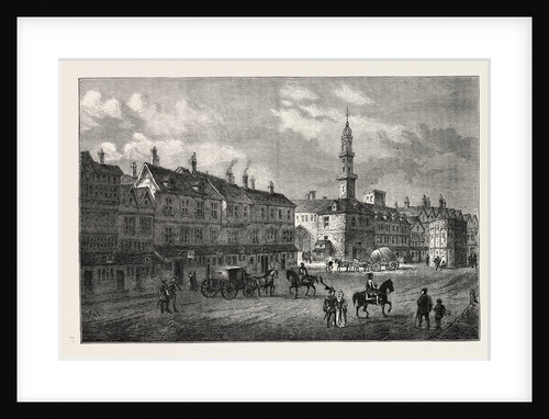 Cornhill in 1630, 19th Century by Anonymous