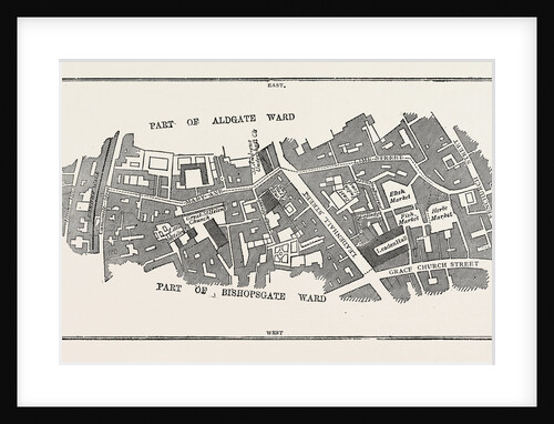 Map Lime Street Ward by Anonymous