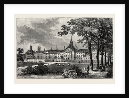 Old Bethlem Hospital, Moorfields About 1750 by Anonymous