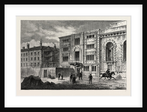 The Old Post Office, in Lombard Street, About 1800, 19th Century by Anonymous