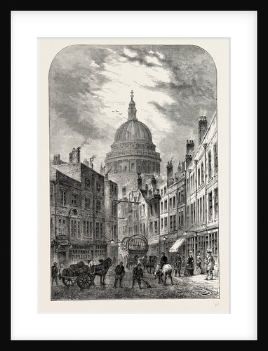 St. Martin's-le-grand in 1760 by Anonymous