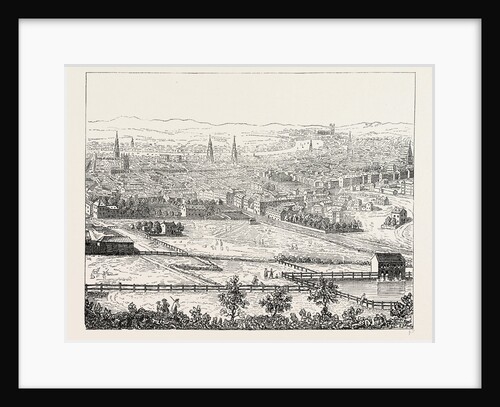 London From Islington, West End by Canaletti