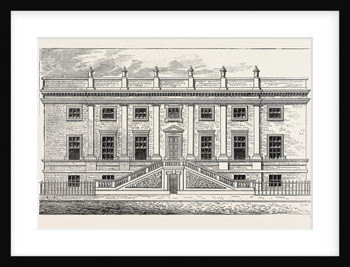 Surgeons' Hall, Old Bailey, 1800 by Anonymous
