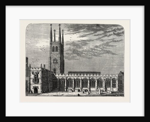 St. Sepulchre's Church in 1737 by Anonymous
