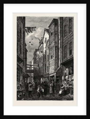 Field Lane About 1840 by Anonymous