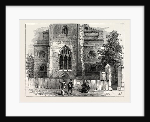 The West End of St. Andrew's, Showing the Gothic Arch by Anonymous