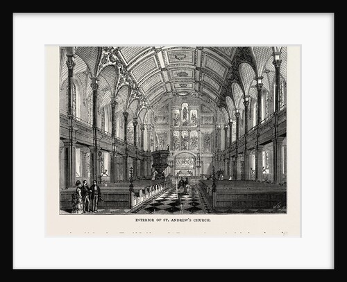 Interior of St. Andrew's Church by Anonymous