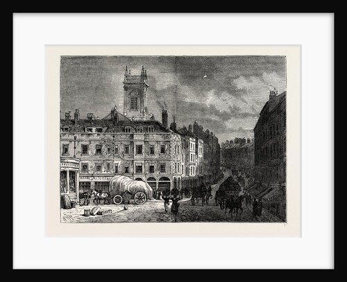 St. Andrew's Church, From Snow Hill, in 1850 by Anonymous