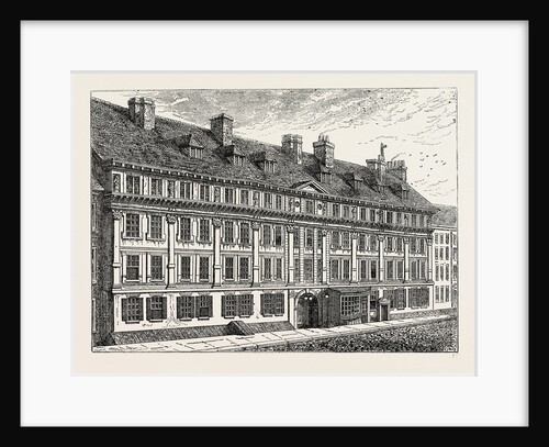 Exterior of Furnival's Inn, 1754 by Anonymous