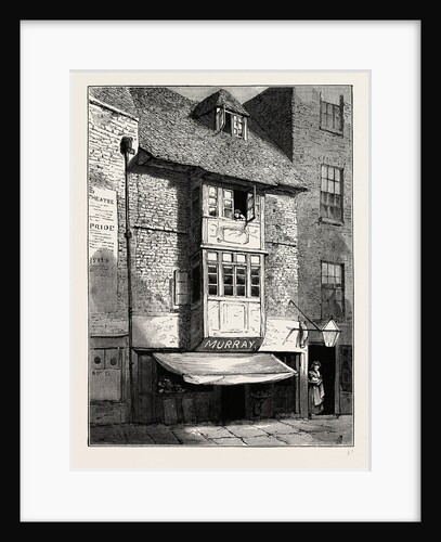 Old Houses in Wych Street by Anonymous