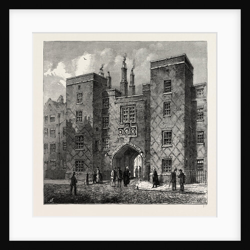 Lincoln's Inn Gate, Chancery Lane by Anonymous
