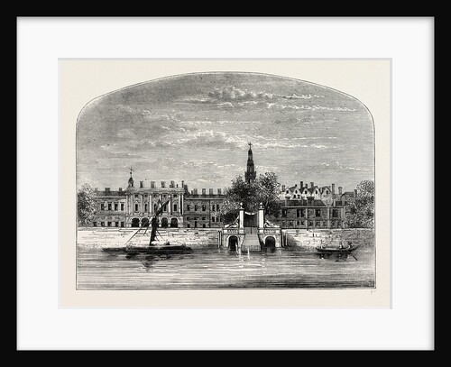 Somerset House And Stairs, 1776 by Anonymous