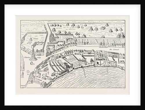 The Strand in 1560 by Anonymous