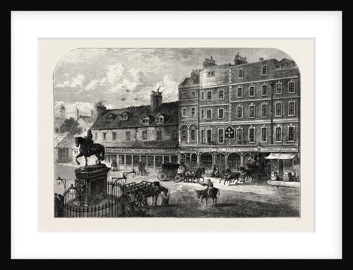 Charing Cross From Northumberland House in 1750 by Anonymous