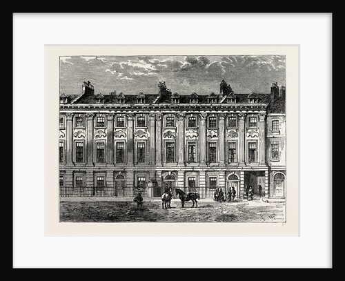Old Houses in Great Queen Street, South Side by Anonymous