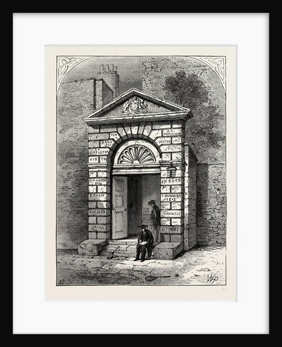 Entrance to Westminster School by Anonymous
