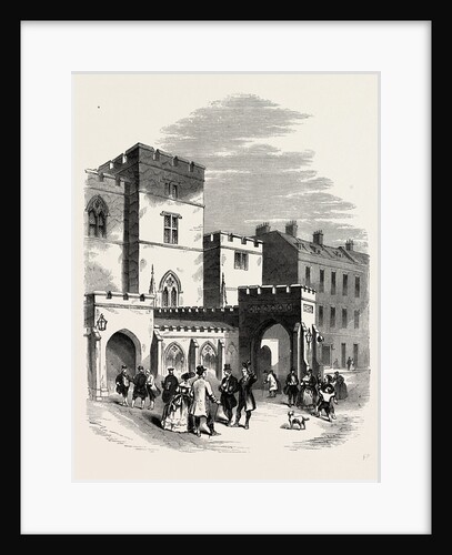 Entrance to the House of Lords, Westminster by Anonymous
