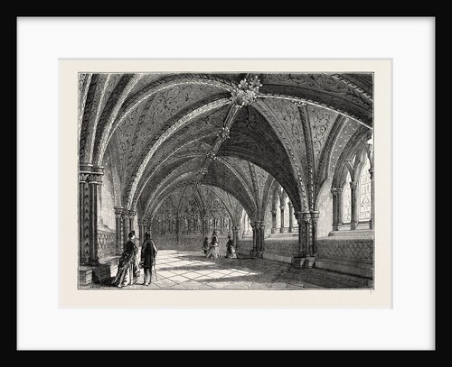 St. Stephen's Crypt Interior, Westminster by Anonymous