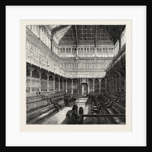 Interior of the House of Commons, 1875 by Anonymous