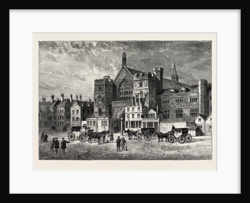 Westminster Hall, 1808 by Anonymous