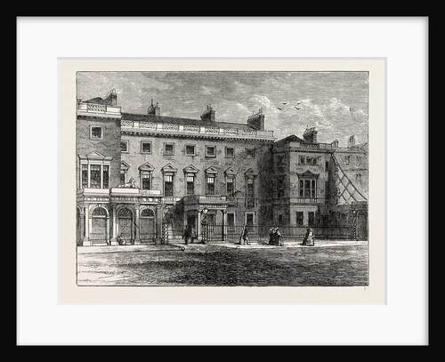 The Ordnance Office, Pall Mall, 1850 by Anonymous