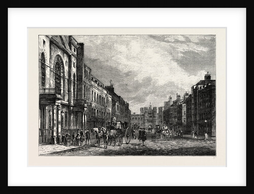 St. James's Street Tn 1750 by Anonymous