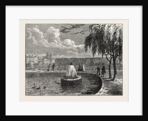 The Fountain in the Green Park, 1808 by Anonymous