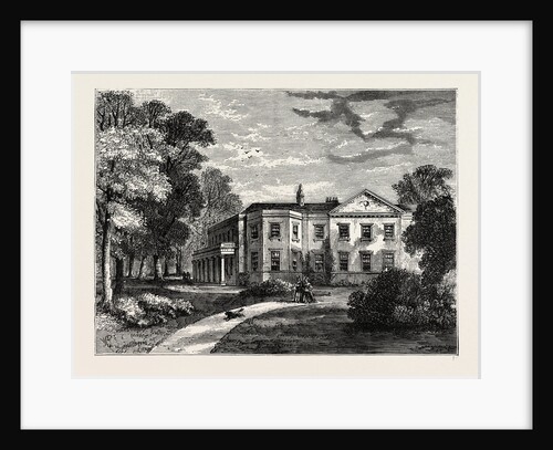 Langham House in 1820 by Anonymous